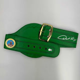 Autographed/Signed Oscar De La Hoya WBC Green Replica Championship Belt BAS COA