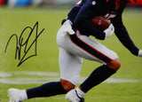 Will Fuller Autographed Texans 8x10 PF Photo Close Up w/ Ball- JSA W Auth *Black