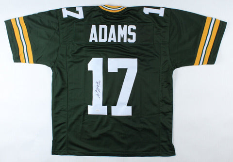 Davante Adams Signed Green Bay Packers Green Jersey (JSA) All Pro Receiver