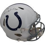 Carson Wentz Autographed/Signed Indianapolis Colts Authentic Helmet FAN 46702