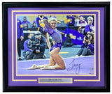 Livvy Dunne Signed Framed 16x20 LSU Tigers Photo Fanatics