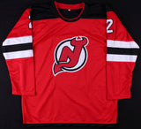 John Moore Signed Devils Jersey (Beckett COA) 21st Overall Pick 2009 NHL Draft