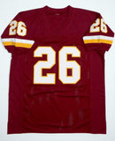 Clinton Portis Autographed Maroon Pro Style Jersey- JSA W