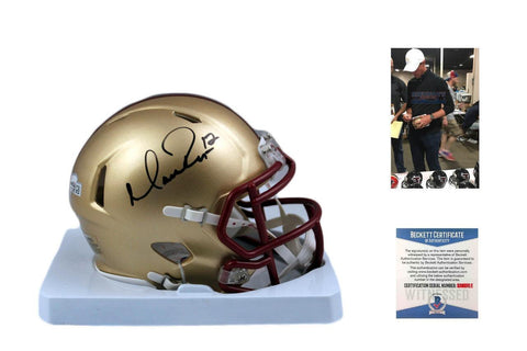 Matt Ryan Autographed SIGNED Boston College Speed Mini Helmet w/ Photo - Beckett