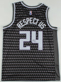 Buddy Hield Signed Sacramento Kings Custom 2020 B.L.M. Jersey (PSA COA)