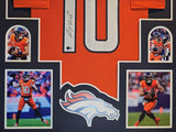 FRAMED DENVER BRONCOS BO NIX AUTOGRAPHED SIGNED JERSEY BECKETT HOLOGRAM