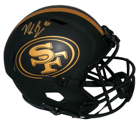 NICK BOSA AUTOGRAPHED SAN FRANCISCO 49ERS FULL SIZE ECLIPSE HELMET BECKETT