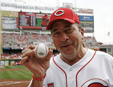 Johnny Bench Signed NL Baseball (JSA COA) Cincinnati Reds / HOF 14xAll Star