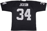 RAIDERS BO JACKSON AUTOGRAPHED AUTHENTIC M&N THROWBACK JERSEY XL BECKETT 230006