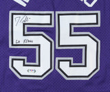 Jason Williams Signed Sacramento Kings Jersey Inscribed "Go Kings" (PSA Holo)