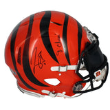 Joe Burrow / Ja'Marr Chase Autographed Authentic Helmet Fanatics / Beckett