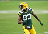 Marquez Valdes-Scantling Signed Green Bay Packers Throwback Jersey (Beckett COA)