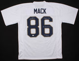 Alize Mack Signed Notre Dame Fighting Irish Jersey Inscribed Play Like A Champ