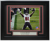 Antonio Brown Signed Framed 8x10 Tampa Bay Buccaneers Photo BAS