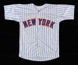 Cleon Jones Signed New York Mets Pinstriped Jersey (JSA COA) 1969 Amazing Mets