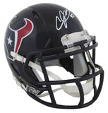 Texans Andre Johnson Authentic Signed Speed Mini Helmet BAS Witnessed