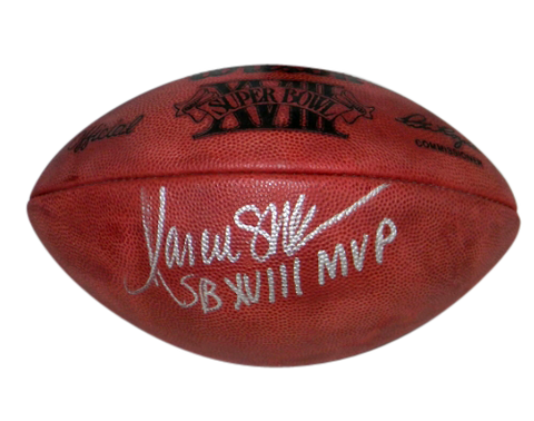 MARCUS ALLEN SIGNED SUPER BOWL XVIII 18 WILSON NFL FOOTBALL OAKLAND RAIDERS JSA