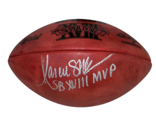 MARCUS ALLEN SIGNED SUPER BOWL XVIII 18 WILSON NFL FOOTBALL OAKLAND RAIDERS JSA