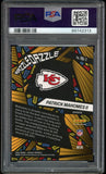 2023 Panini Mosaic Razzle Dazzle SSP Patrick Mahomes PSA 10/10 Auto GEM MINT