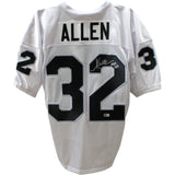 Marcus Allen Autographed/Signed Pro Style White XL Jersey HOF Beckett 48376