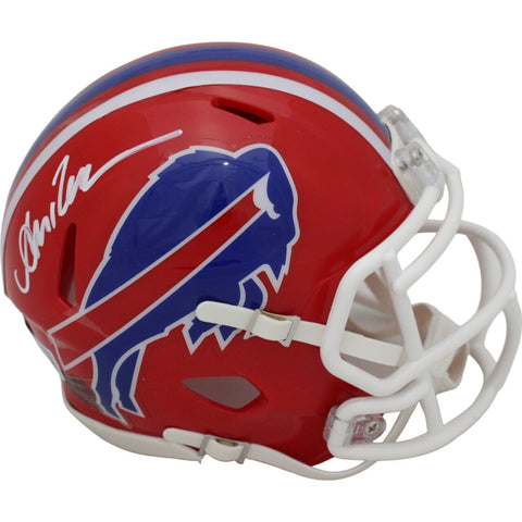 Andre Reed Autographed Buffalo Bills TB Mini Helmet Beckett 44923