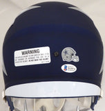 EZEKIEL ELLIOTT AUTOGRAPHED COWBOYS AMP FULL SIZE SPEED HELMET BECKETT 159548