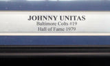 Johnny Unitas Autographed Signed Framed 16x20 Photo Colts Beckett BAS #A20733