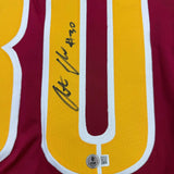 Autographed/Signed Austin Ekeler Washington Burgundy Football Jersey BAS COA