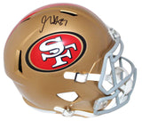 George Kittle Autographed/Signed San Francisco 49ers F/S Helmet Beckett 24054