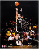 TRAE YOUNG Autographed Atlanta Hawks "Jumper" 16 x 20 Photo PANINI LE 111