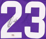 Lauri Markkanen Signed Utah Jazz Jersey (PSA) 2017 1st Round NBA Draft Pick