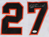 Juan Marichal Signed San Francisco Giants Jersey (JSA COA) 1969 MLB ERA Leader