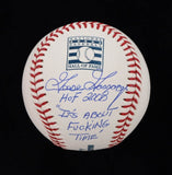 Goose Gossage Signed Hall of Fame Baseball (Beckett) Speak your Mind Goose !!!!