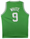 Derrick White Authentic Signed Green Pro Style Jersey Autographed JSA