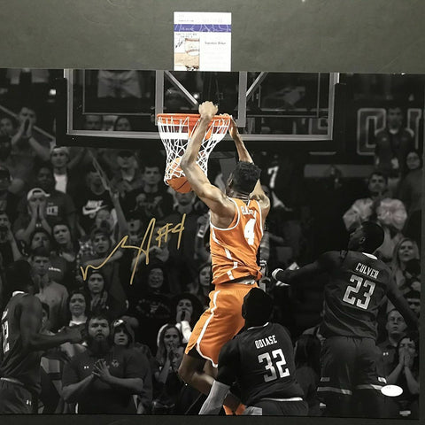 Autographed/Signed MOHAMED MO BAMBA Texas Longhorns 16x20 Photo JSA COA Auto #3