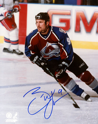 Brad Larsen Autographed/Signed Colorado Avalanche 8x10 Photo 12072