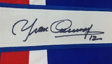 Yvan Cournoyer Signed Montreal Canadiens Jersey (JSA COA)10xStanley Cup Champion