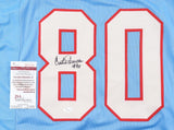 Curtis Duncan Signed Houston Oilers Jersey (JSA COA) All Pro Wide Receiver