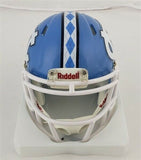 Michael Carter Signed North Carolina Tar Heels Speed Mini Helmet (Beckett Holo)