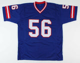 Lawrence Taylor Signed New York Giants Jersey (Beckett Holo) 2xSuper Bowl Champ