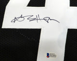 PITTSBURGH STEELERS ANTONIO BROWN AUTOGRAPHED BLACK JERSEY BECKETT BAS 126633