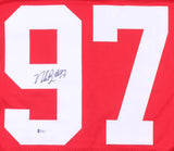 Nick Bosa Signed 49ers Jersey (Beckett COA) 2019 San Francisco 1st Rd Pick #2.