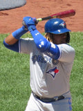 Vladimir Guerrero Jr Signed Blue Jay Jersey (Beckett) Toronto 2019 Rookie Phenom