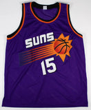 Danny Manning Signed Phoenix Suns Jersey (JSA COA )#1 Overall Pk 1988