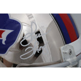 Jim Kelly Thurman Thomas Andre Reed Signed Buffalo Bills Chrome Helmet JSA 28290