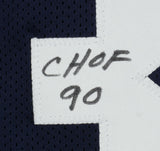 Jack Ham Signed Penn State Jersey Inscribed "CHOF 90" (Beckett COA) Steelers L.B