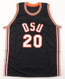 Gary Payton Signed Oregon State Beavers Jersey (Beckett) 9xNBA All Star Guard