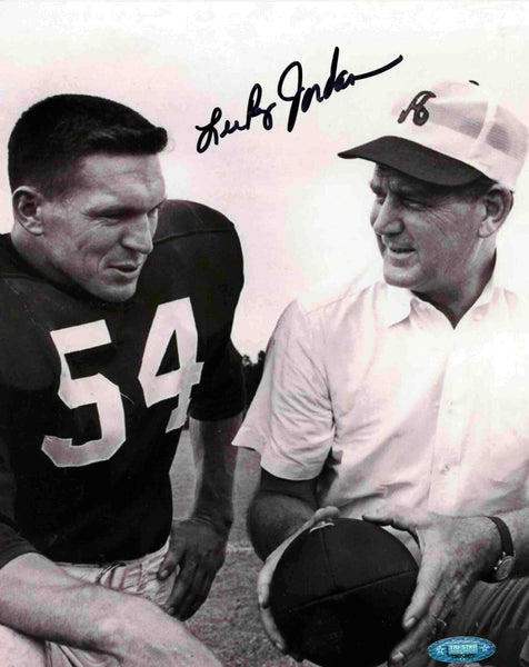 LEE ROY JORDAN SIGNED ALABAMA CRIMSON TIDE 8x10 PHOTO TRISTAR W/ BEAR BRYANT