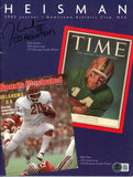 Jason White Signed Downtown Athletic Club Magazine Heisman BAS 47462