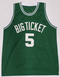 Boston Celtics Kevin Garnett Autographed Green Jersey Beckett BAS QR #BN14293